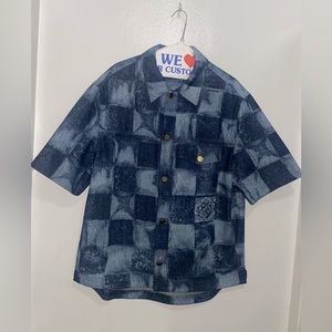 LOUIS VUITTON DENIM SHIRT (MENS XL)